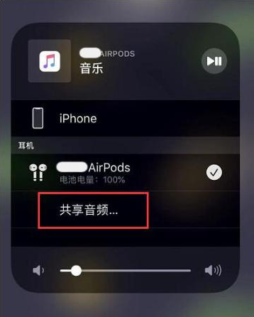 木兰苹果14音频维修点分享iPhone14音频共享设置方法 