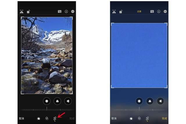 木兰苹果手机维修分享iPhone手机如何使用裁剪功能隐藏照片 